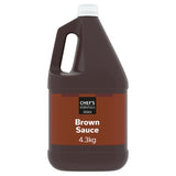 4.3kg Chef's Menu Brown Sauce - Bulk Food Ration Storage