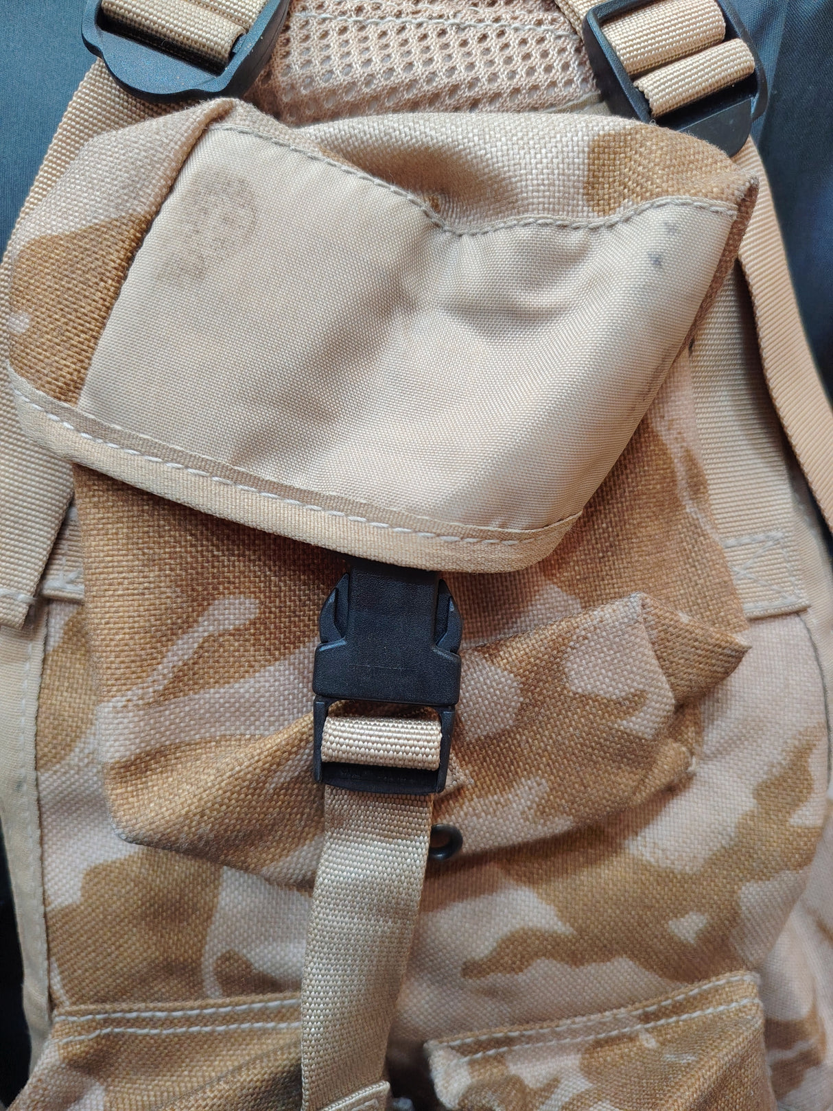 British Military Mens General Purpose Ops Desert DPM Tactical Vest