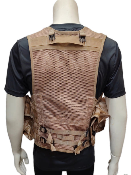 British Military Mens General Purpose Ops Desert DPM Tactical Vest