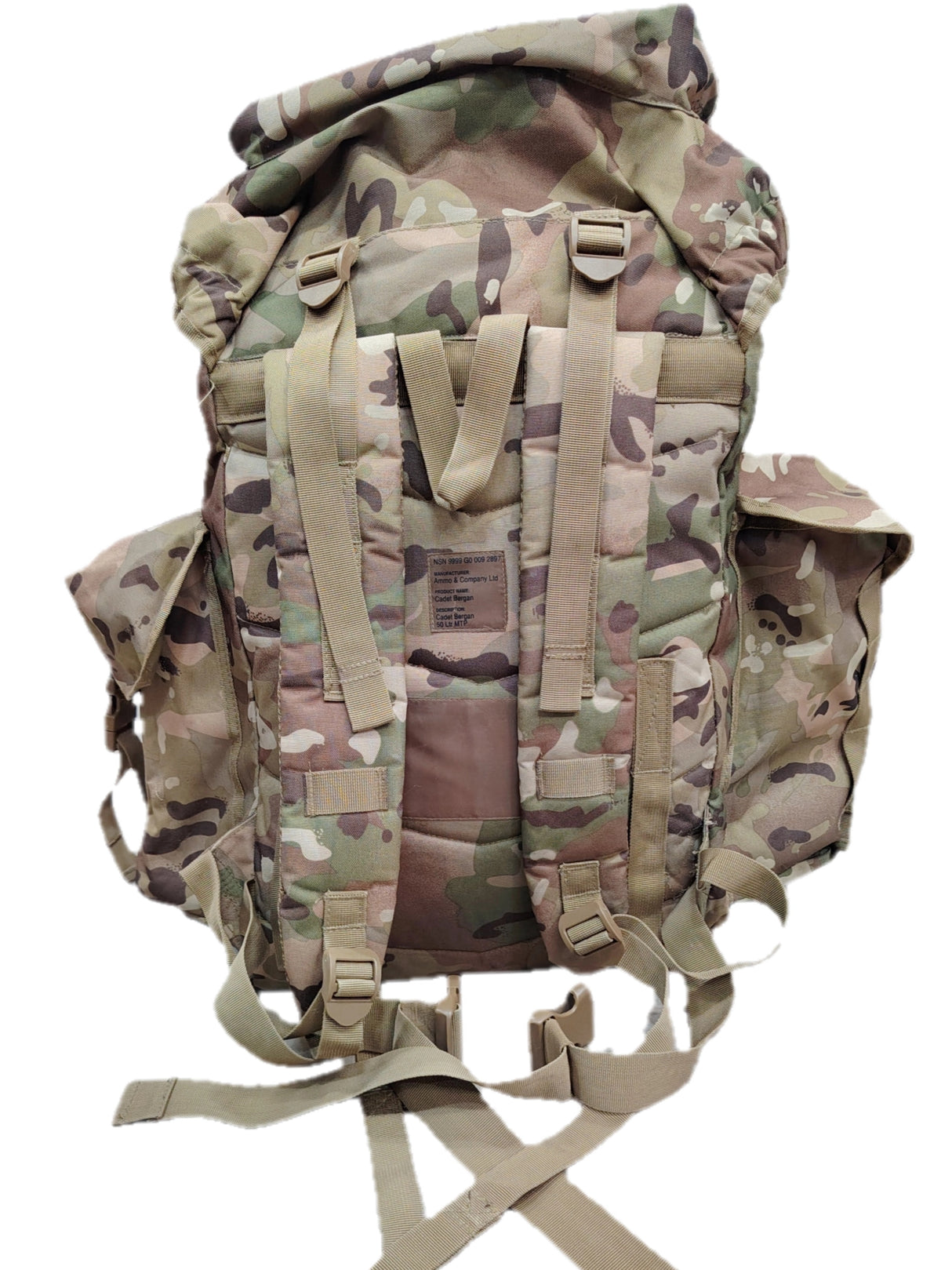 British Military Cadet 50L MTP Bergen