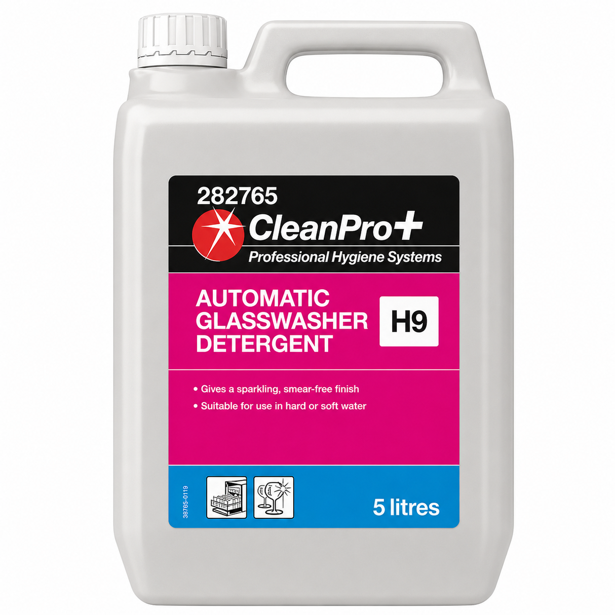 CleanPro+ Automatic Glasswasher Detergent 5 Litre