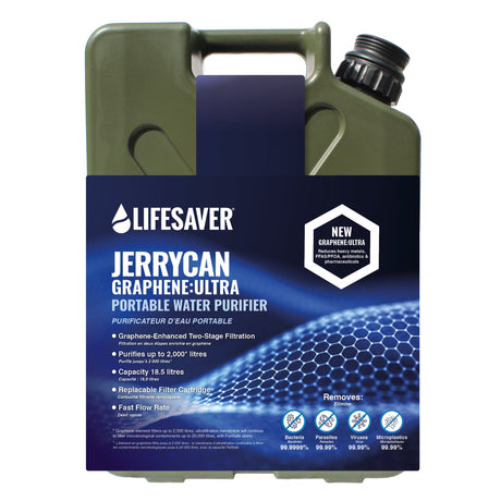 LifeSaver Jerrycan Graphene:Ultra - Advanced PFAS & Heavy Metal Filter