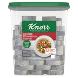 10g Knorr Professional Beef Flavour Bouillon Cubes 66 x (660g) - Bulk Food Ration Storage