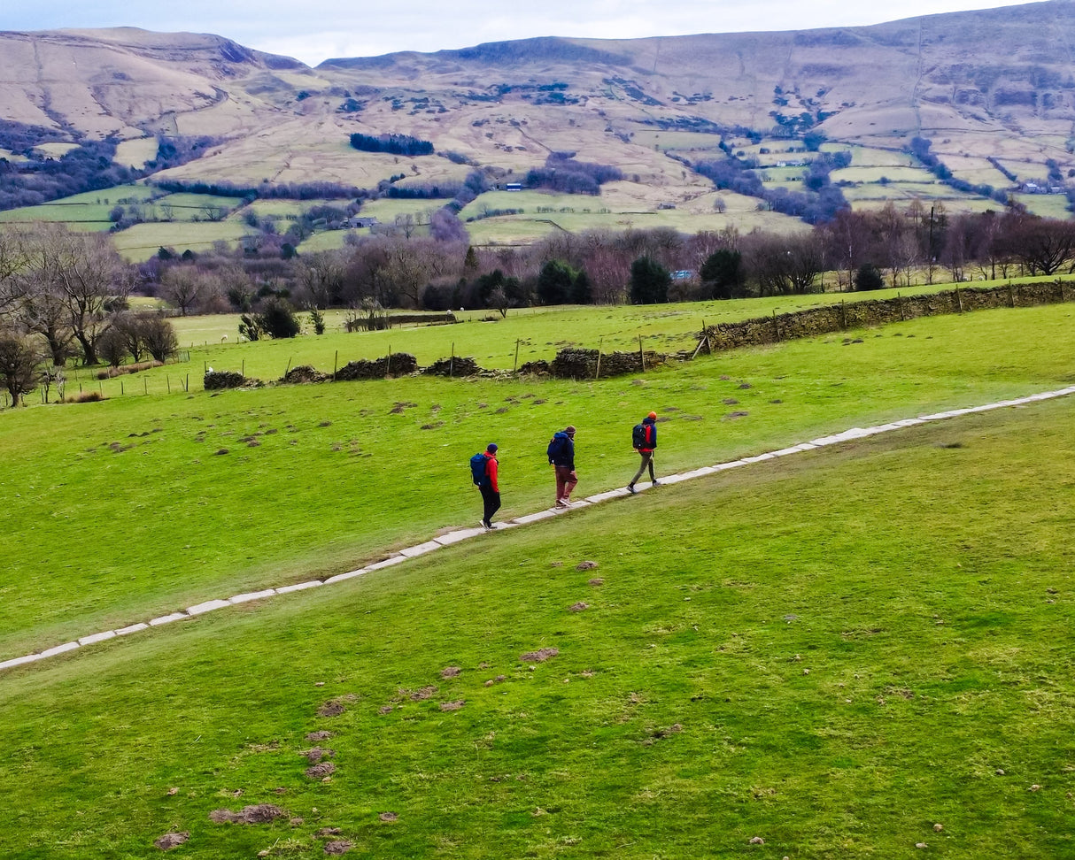 Sierra Designs Flex Hike 20L-30L Backpack Bag - Peat/Fiery Red