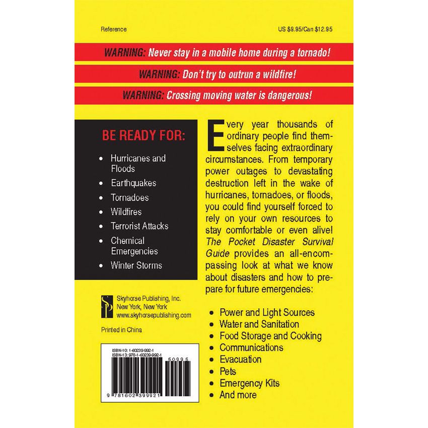 Pocket Disaster Survival Guide Book