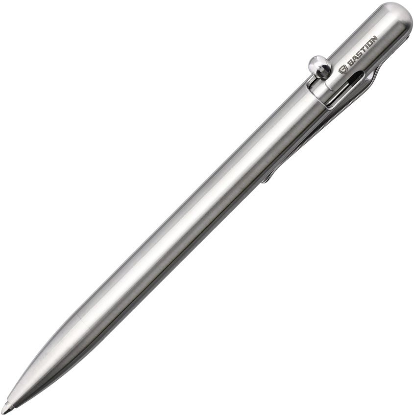 Bastion Slim Bolt Action Pen Stainless