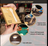 Beavercraft Spoon Blanks Carving Set