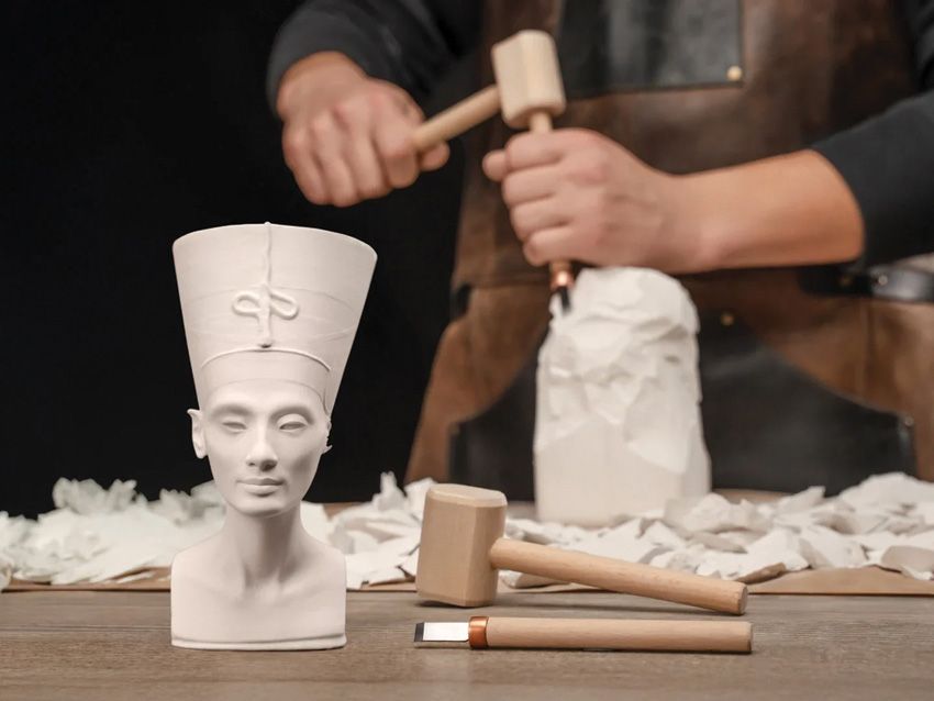 Beavercraft DIY Sculpting Kit Nefertiti