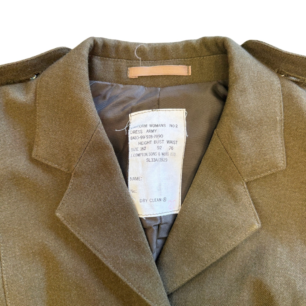 British Military Women's No.2 Dress Uniform Jacket - Khaki