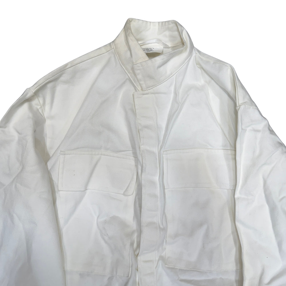 British Military Men's General Service White Cotton Coveralls