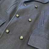 British Military Men's Musto Midnight Blue Pea Coat