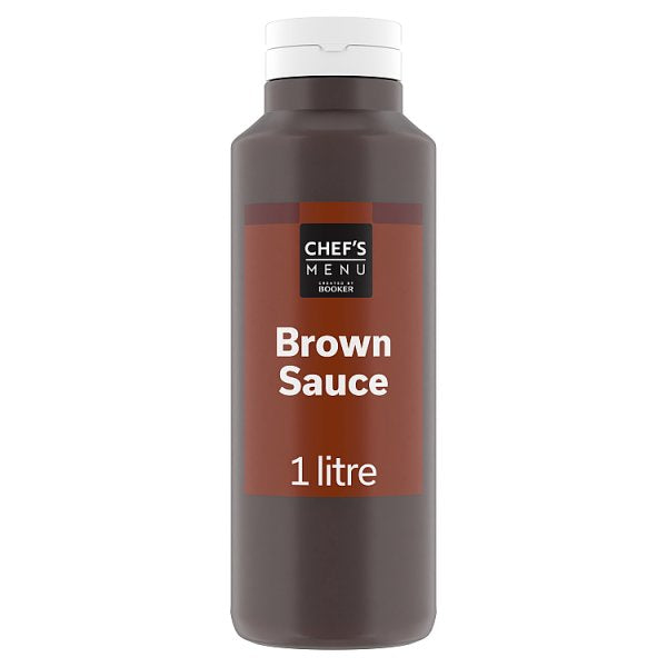 Chef's Menu Brown Sauce 1 Litre - Bulk Food Ration Storage