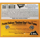 Epiphany Outdoor Gear Baddest Bee Fire Fuses