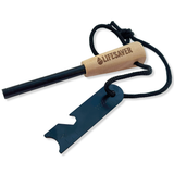 LifeSaver Fire Starter Magnesium Rod - 15,000 Strikes