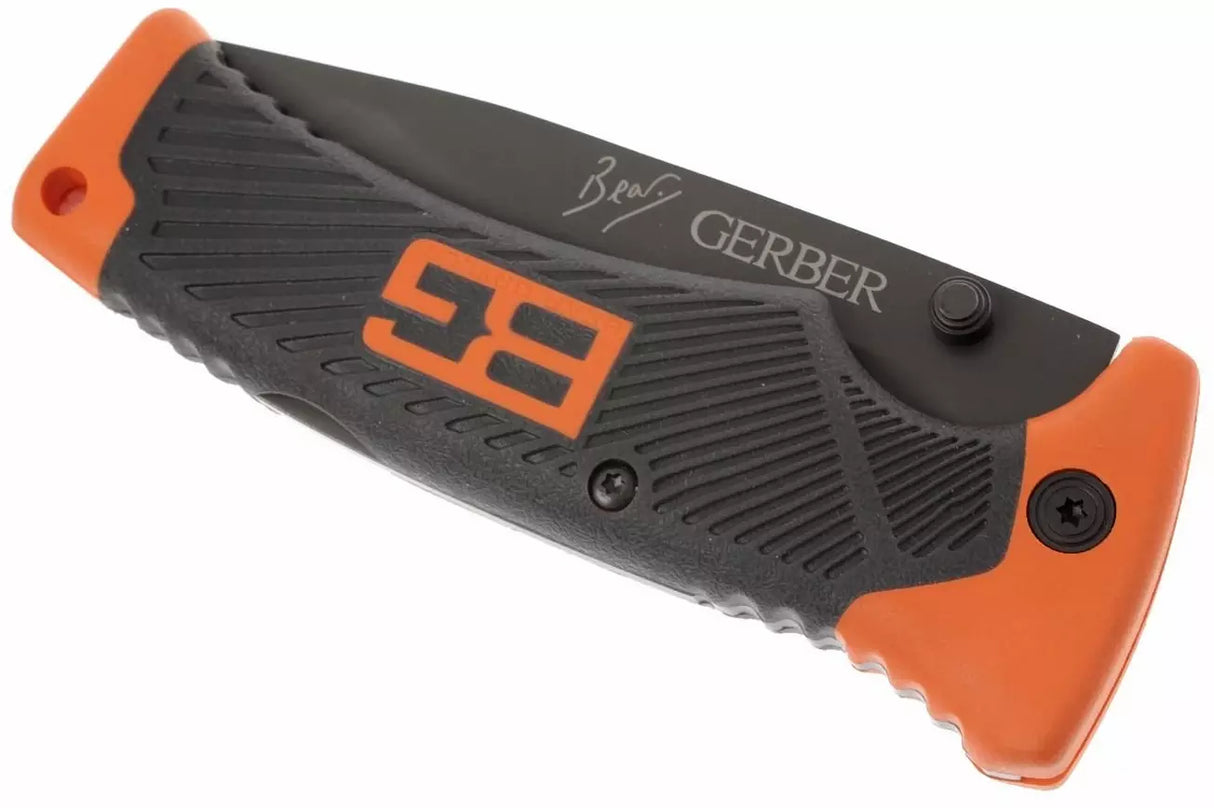 Gerber Bear Grylls Folding Pocket Knife With Sheath