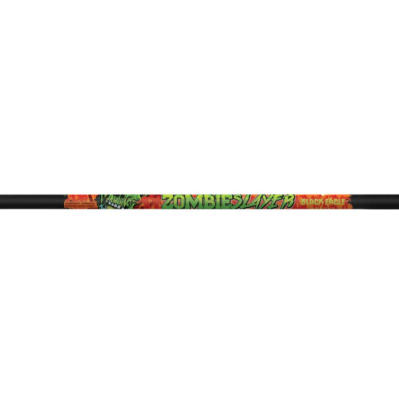 Black Eagle 18" Carbon Crossbow Bolts - Fletched Zombie Slayer .001"