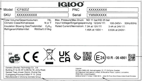Igloo IH45 Hybrid Cooler Box - Blue