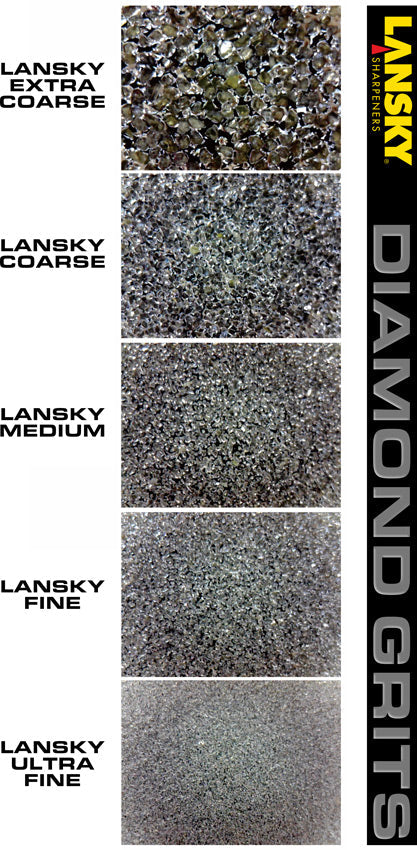 Lansky LDHFN Fine Diamond Hone Kinfe & Tool Sharpener