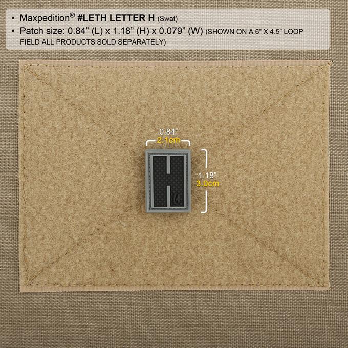 Maxpedition Letter H Swat Patch