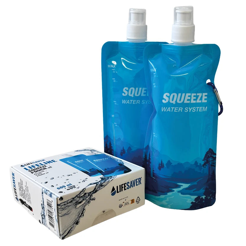LifeSaver Lifeline Squeeze Pouch 2 Pack