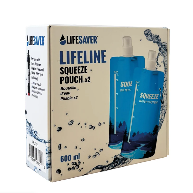 LifeSaver Lifeline Squeeze Pouch 2 Pack