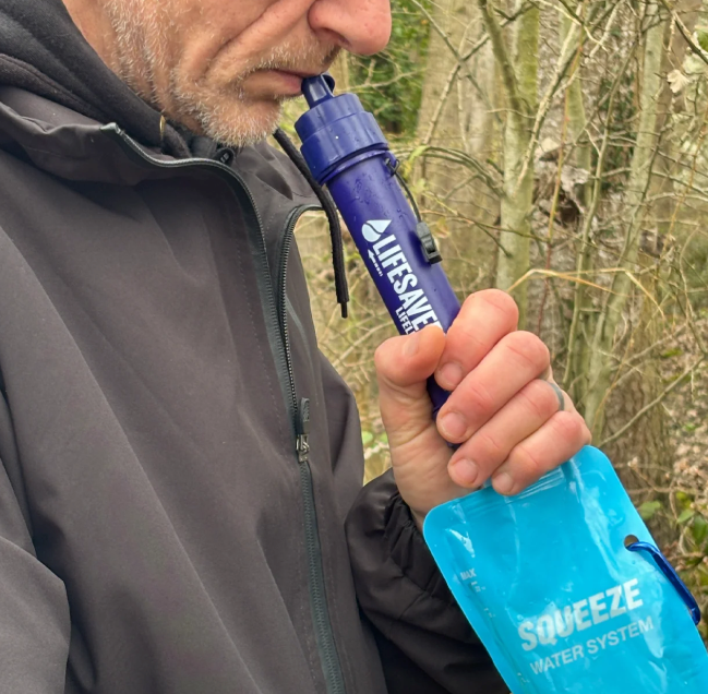LifeSaver Lifeline Straw & Squeeze Pouch Bundle