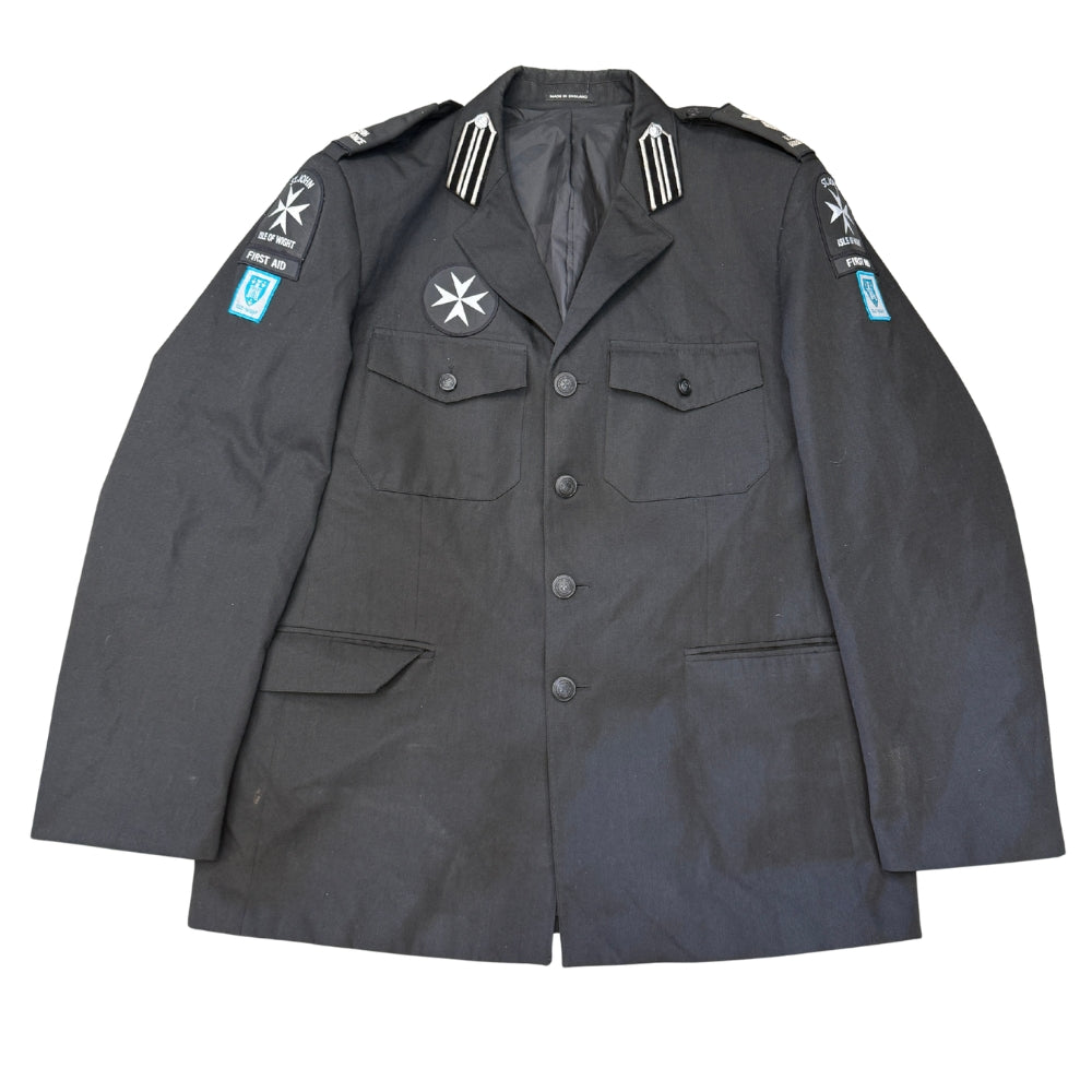 Men's St John Ambulance Black Uniform Jacket