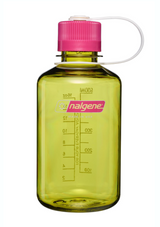 Nalgene 16oz / 0.5L Tritan Sustain Narrow Mouth Bottle Endive - Fuchsia Purple Cap