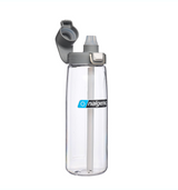 Nalgene Straw Bottle 700Ml Clear - Gray Cap