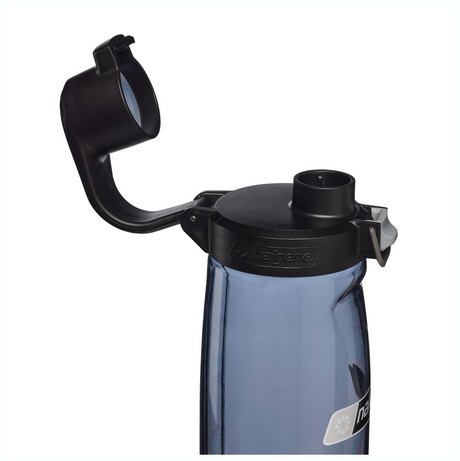Nalgene Straw Bottle 700Ml Grey - Black Cap