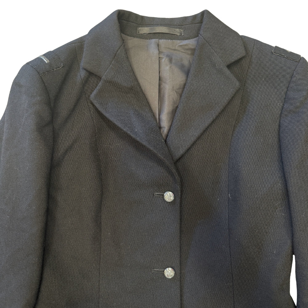 British Military North Yorkshire Fire Brigade Black Dress Jacket