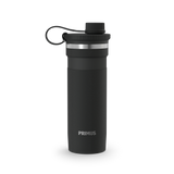 Primus Mika Wide Insulated Bottle 0.5 L Drink Cap Cliffside Ash