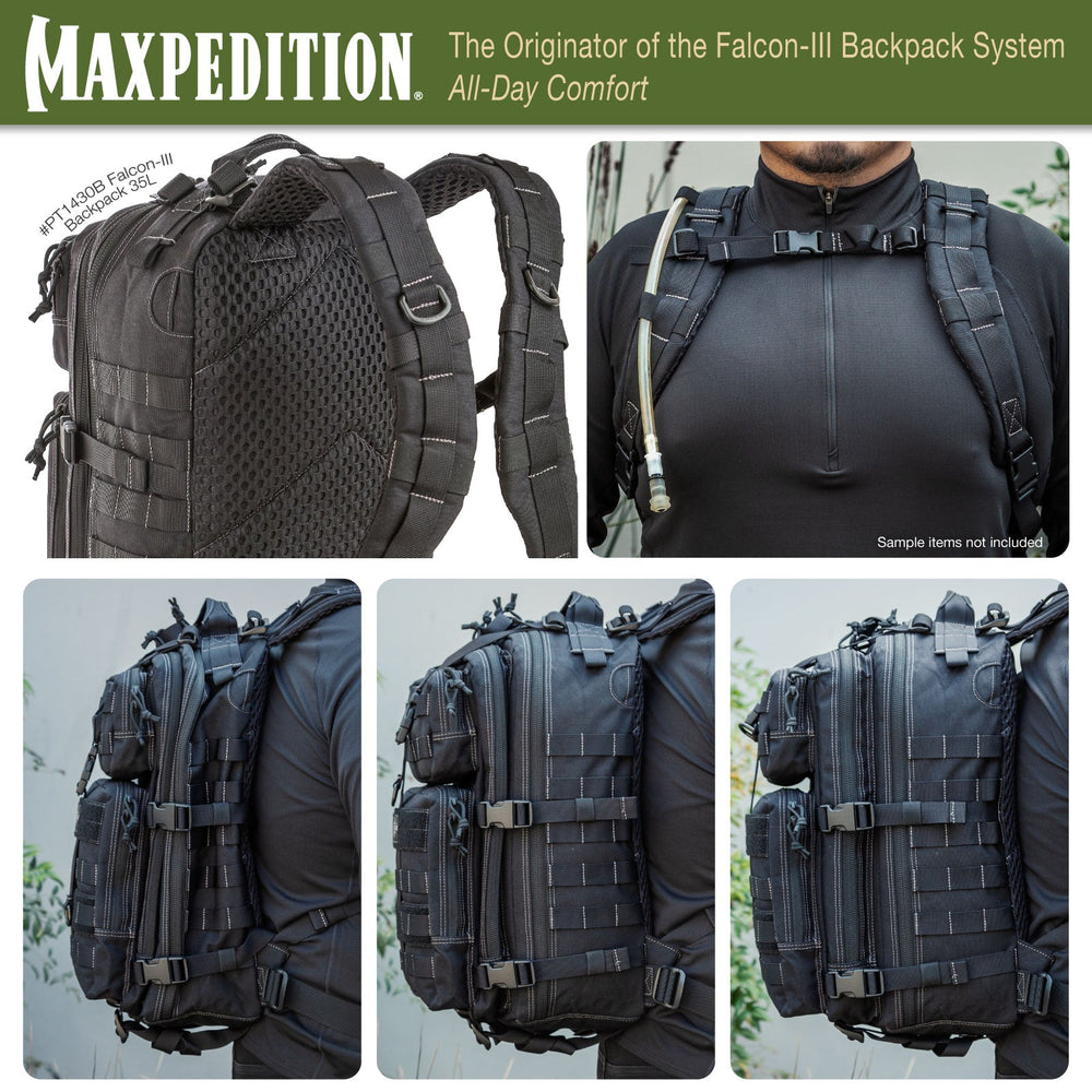 Maxpedition Falcon-III Wolf Grey Backpack