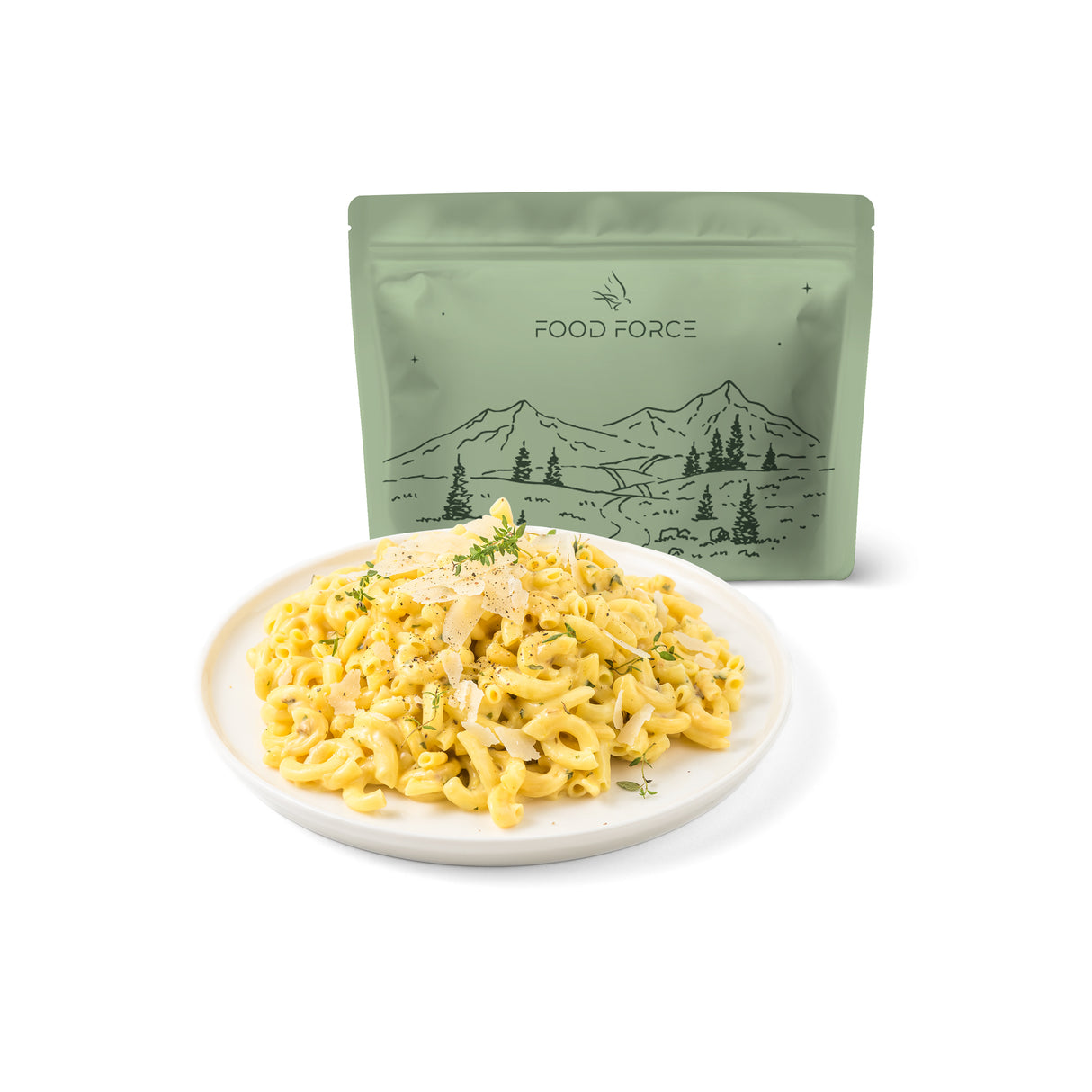 Food Force Pasta With Cheese Sauce 150g (Vegetarian)
