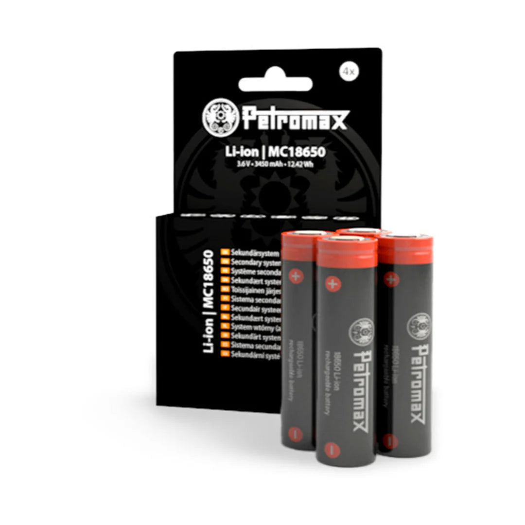 Petromax Pack of 4 Rechargeable Batteries