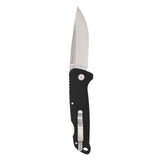 SOG Adventurer LB Black Folding Knife Black + Satin