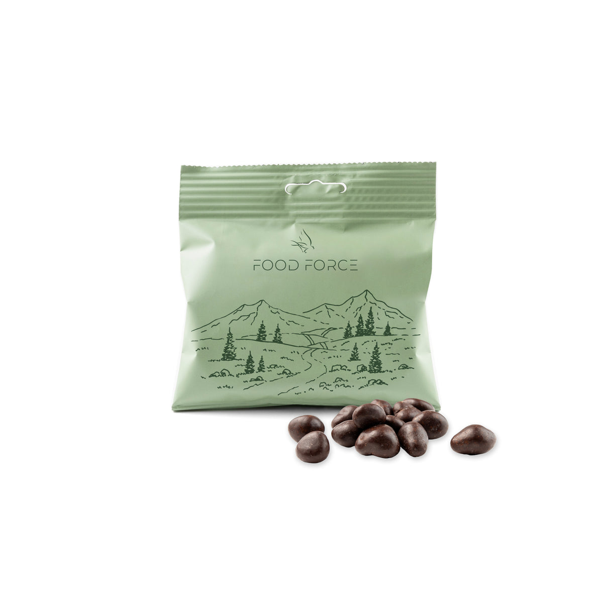 Food Force Strawberry In Dark Chocolate 50g