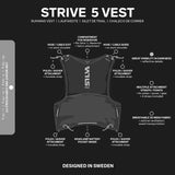 Silva Strive 5L Running Vest Rose Large