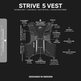 Silva Strive 5L Running Vest Rose Large