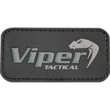 Viper Logo Rubber Patches - Green