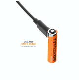 Xtorm Xtorm NextGen AAA Batteries USB-C Rechargeable - 4 Pack - Orange