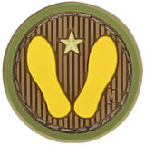 Maxpedition Yellow Footprints Arid Patch