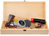 Adler Rheinland Hatchet Axe Gift Set - Red/Black