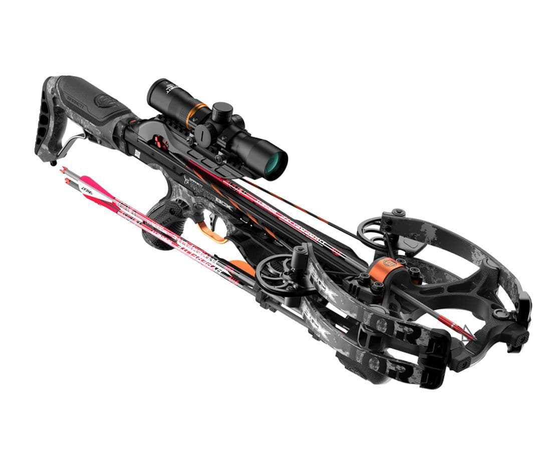 Barnett Hyper Raptor BCX Compound Crossbow Kit with 2-7 x 32 Illuminated Reticle Scope