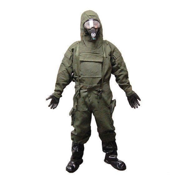 Belgian Military Full NBC Suit With Boots & Gloves - Brand New