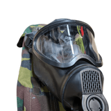 Belgium Military Bem 4 GP Gas Mask Respirator, Filter & Bag