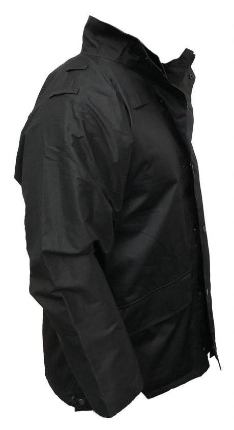 British Military Black Lightweight Waterproof Jacket - Style 16