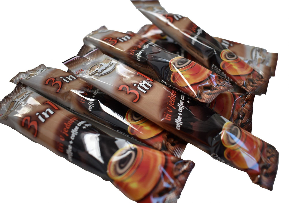 British Military Ration Pack 3 In 1 Coffee Sachets 18g x 10