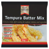 1kg Chef William Foodservice Tempura Batter Mix - Bulk Food Ration Storage