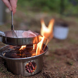 Kelly Kettle Large Cook Set (Stainless) For Base Camp & Scout